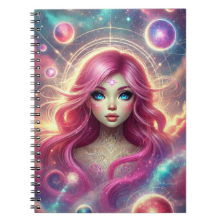 Glowing Aura Radiant Reflections Notebook
