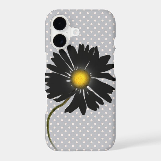glowing black daisy (Back)