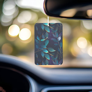 Glowing Blue Leaves Air Freshener