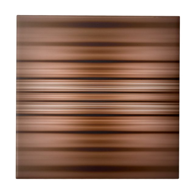 Glowing brown and black stripes tile (Front)