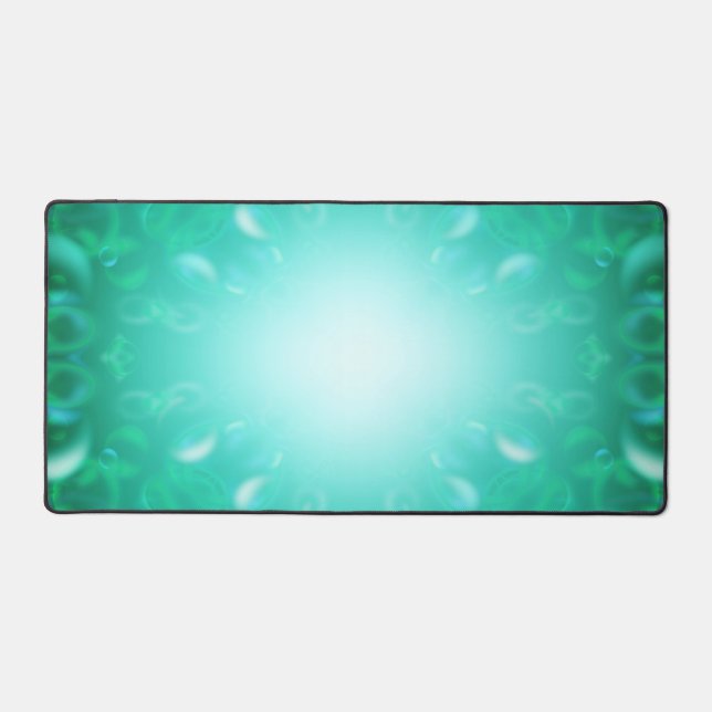 Glowing Bubbles Desk Mat (Front)