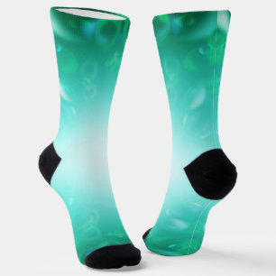 Glowing Bubbles Socks