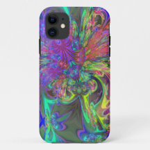 Glowing Burst of Colour – Teal & Violet Deva