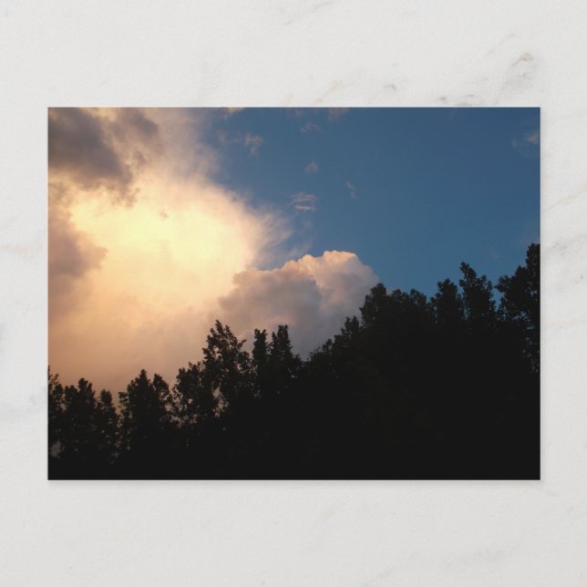 Glowing Cloud Postcard (Front)
