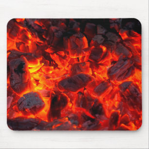 Glowing Coals Mouse Mat