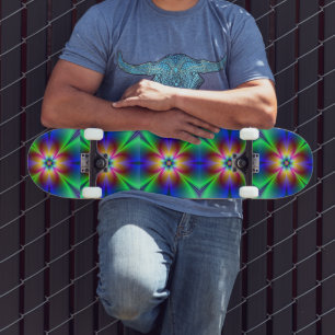  Glowing Colors Skateboard