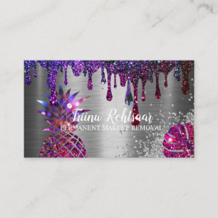 Glowing Confidence Permanent Makeup Business Card