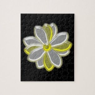 Glowing Daisy Flower Puzzle