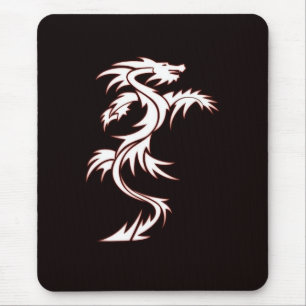 Glowing dragon mouse mat