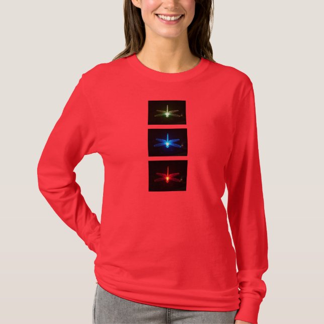 Glowing Dragonflies T-Shirts (Front)
