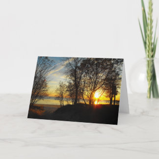Glowing Embers Greeting Card