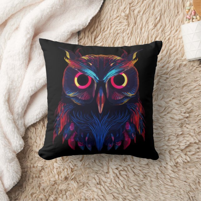 Glowing eyes cushion (Blanket)