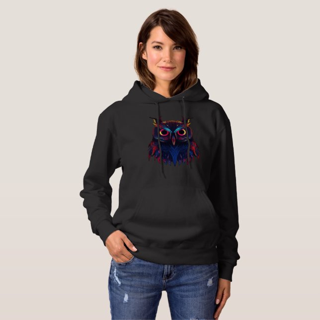 Glowing eyes hoodie (Front Full)