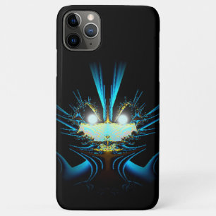 Glowing Eyes Luminous Blue Creature  iPhone 11 Pro Max Case