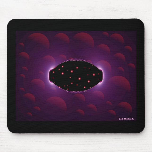 Glowing Fantasy Shape Mouse Mat (Front)