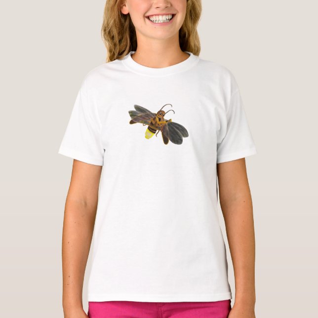 Glowing Firefly Lampyridae T-Shirt (Front)