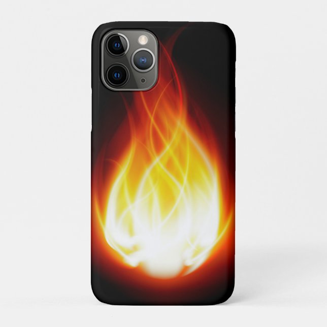 Glowing Flames iPhone / iPad case (Back)