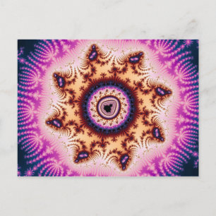 Glowing - Fractal Postcard