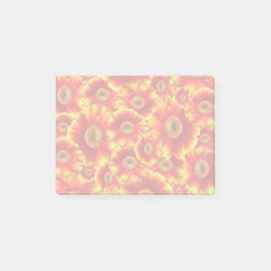 Glowing Gerbera Daisies Post-it Notes