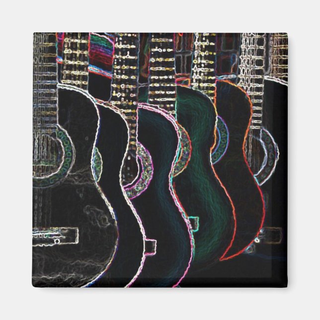 glowing GETARZ Magnet (Front)