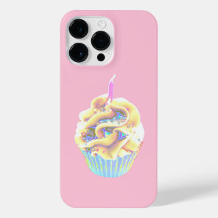 Glowing Glam Cupcake iPhone 14 Pro Max Case