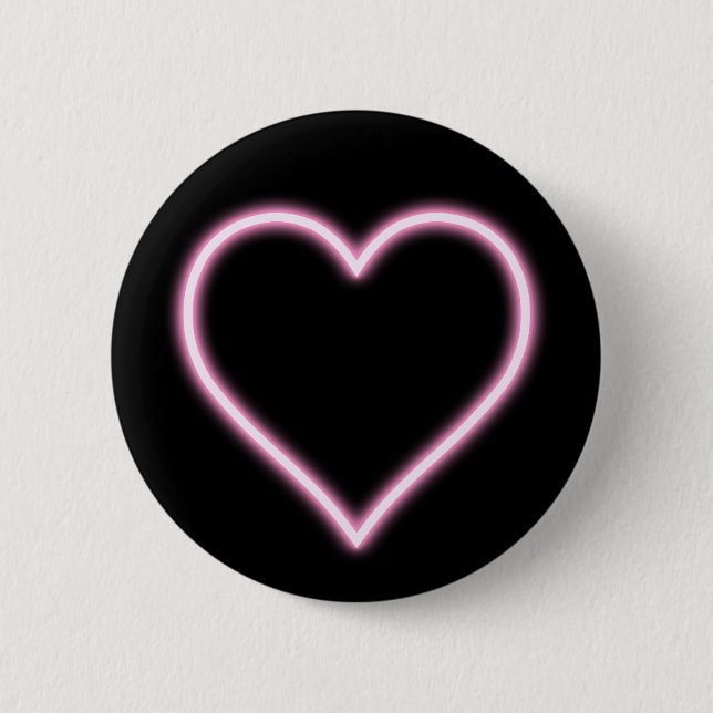 Glowing Heart Pin (Front)