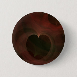 Glowing Hearts 6 Cm Round Badge