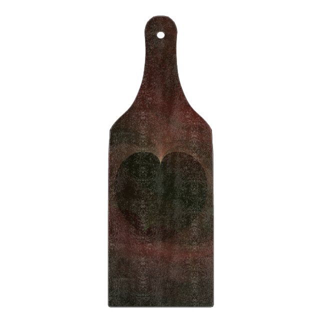 Glowing Hearts Cutting Board (Front)