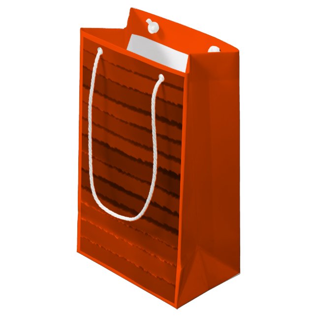 Glowing Hot Stuff  Small Gift Bag (Front Angled)