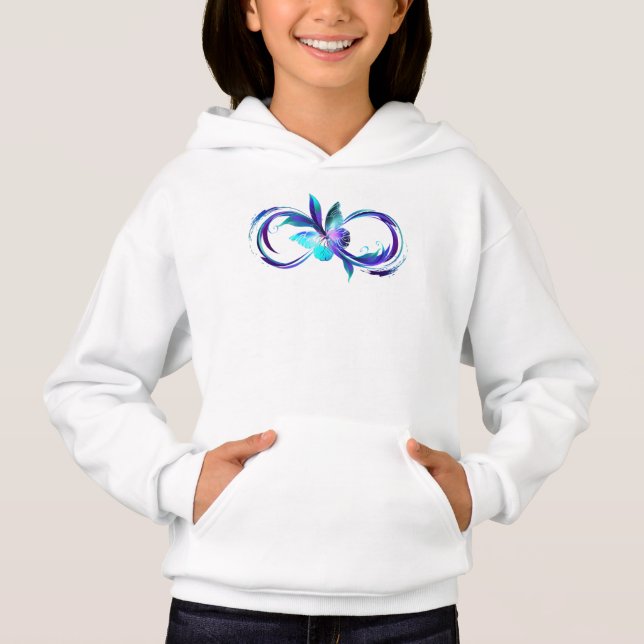 Glowing Infinity with Magic Butterfly (Front)