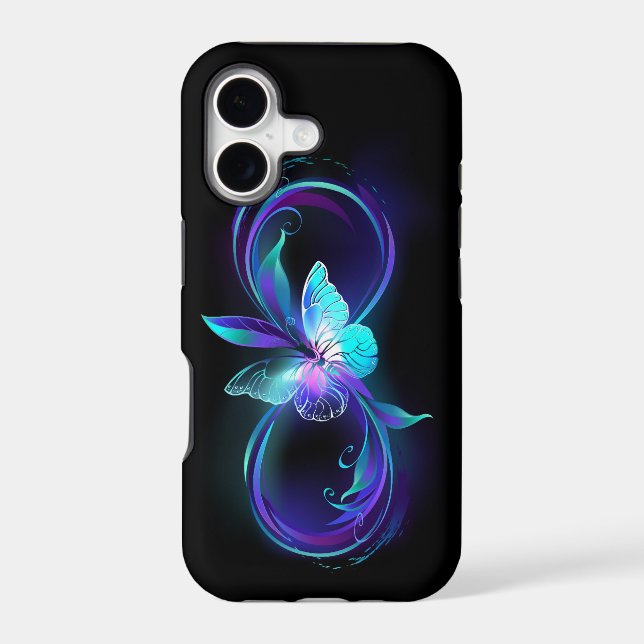 Glowing Infinity with Magic Butterfly (Back)