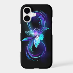 Glowing Infinity with Magic Butterfly