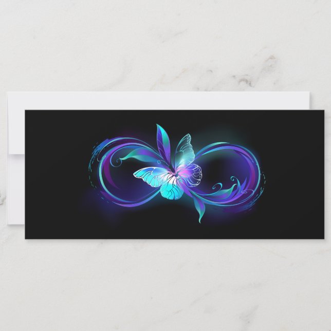 Glowing Infinity with Magic Butterfly Announcement (Front)
