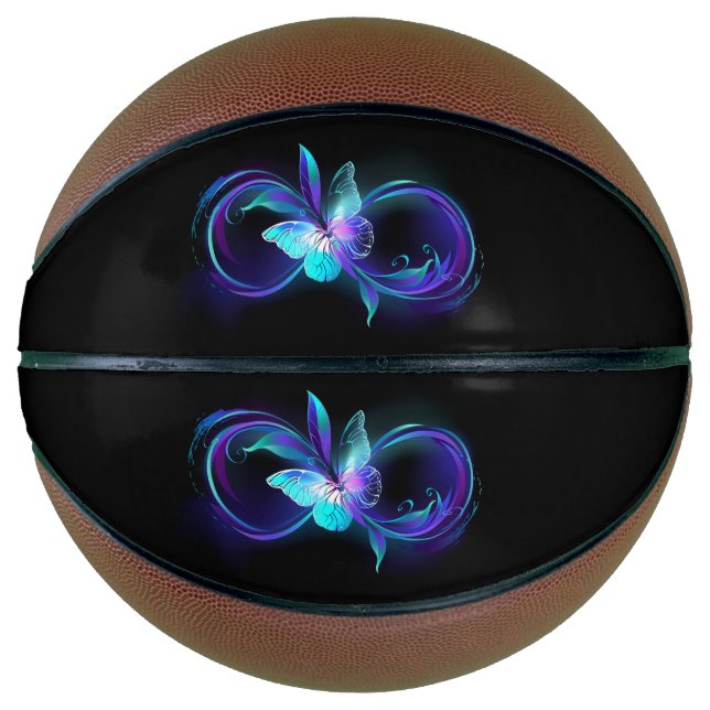 Glowing Infinity with Magic Butterfly Basketball (Front)