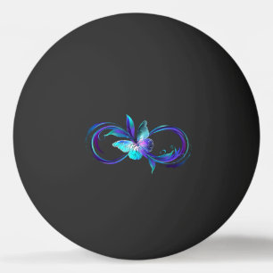 Glowing Infinity with Magic Butterfly Ping Pong Ball