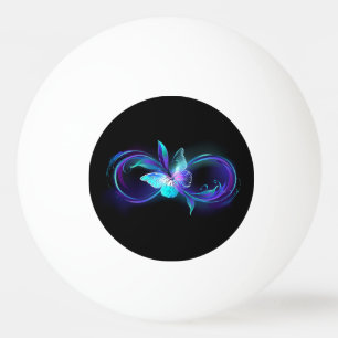 Glowing Infinity with Magic Butterfly Ping Pong Ball