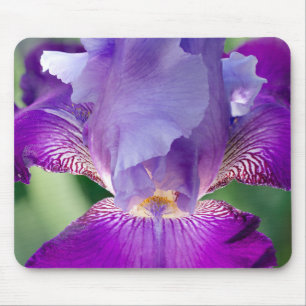 Glowing Iris Nature / Floral / Botanical Photo Mouse Mat