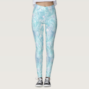 Glowing Jellyfish Ocean Pattern Leggings