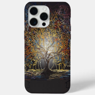 Glowing Life Tree iPhone 15 Pro Max Case