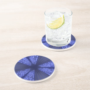 glowing light coaster