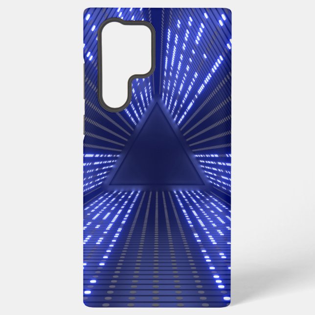 glowing light samsung galaxy s22 ultra case (Back)