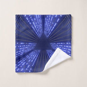 glowing light wash cloth