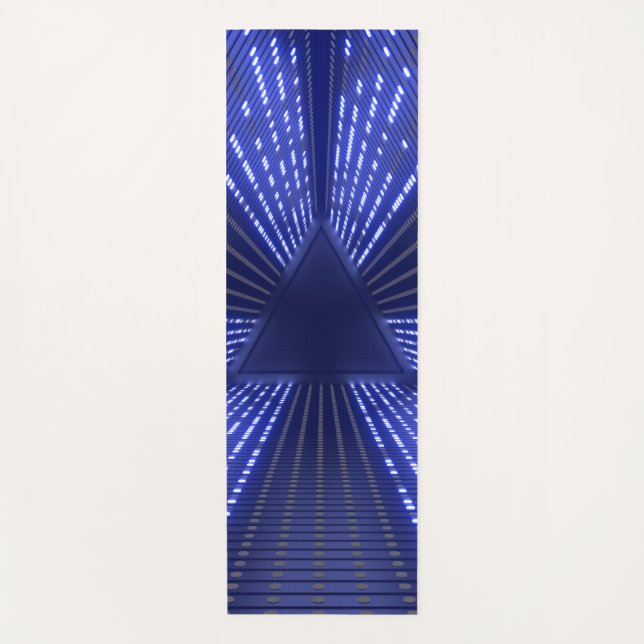 glowing light yoga mat (Front)
