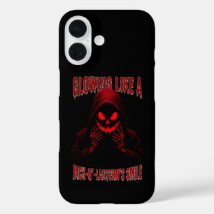 Glowing Like a Jack-o’-Lantern’s Smile iPhone 16 Case