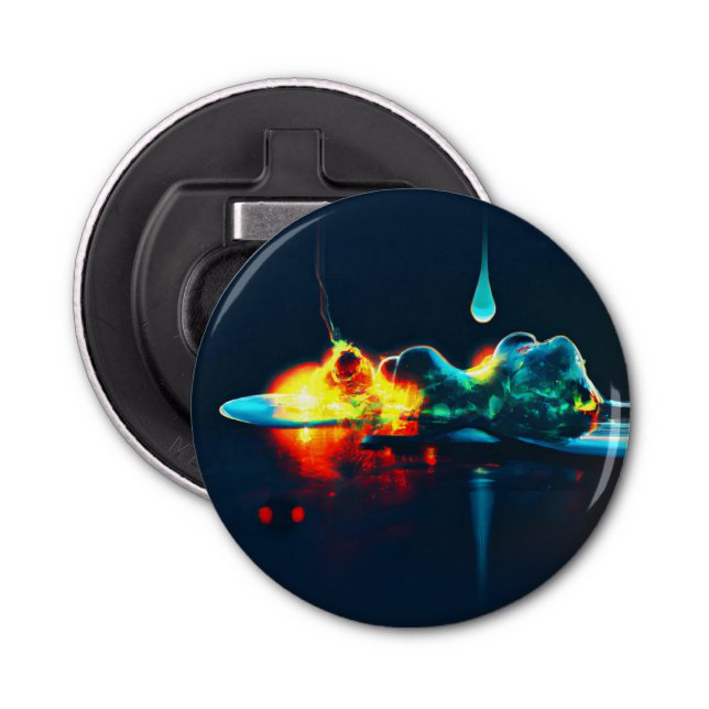 Glowing Liquid Drip Bottle Opener (Front)