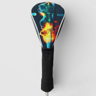 Glowing Liquid Drip Golf Head Cover