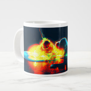 Glowing Liquid Drip Large Coffee Mug