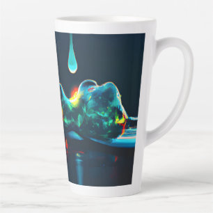 Glowing Liquid Drip Latte Mug