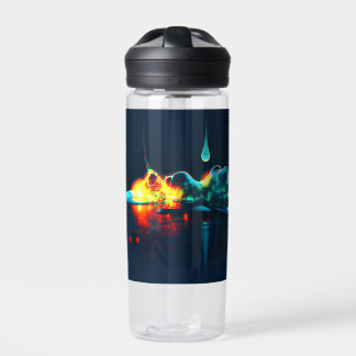Glowing Liquid Drip Water Bottle