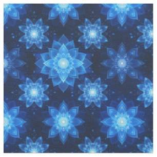 Glowing Lotus Fabric